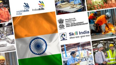 Young skilled participants showcasing talents at IndiaSkills 2025 national competition