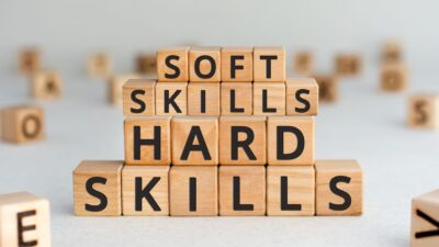 soft skills vs hard skills comparison chart showing balance for career success